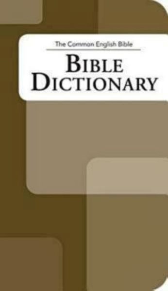 The Common English Bible: Bible Dictionary cover