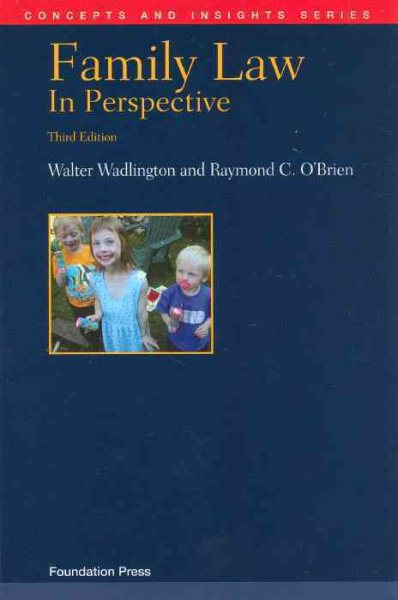 Family Law in Perspective, 3d (Concepts and Insights) cover