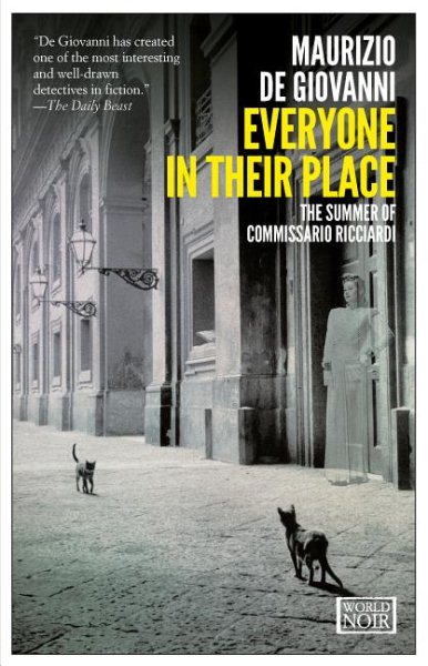 Everyone in Their Place: The Summer of Commissario Ricciardi (Commissario Ricciardi, 3) cover