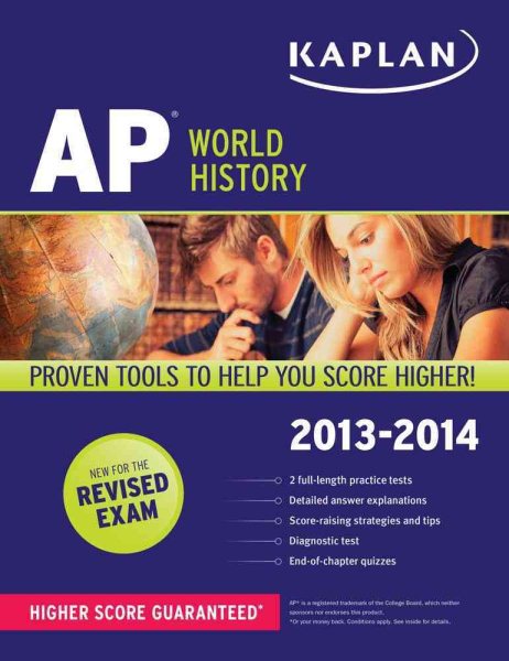 Kaplan AP World History 2013-2014 (Kaplan Test Prep) cover