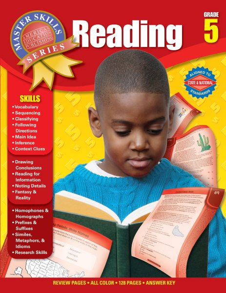 Reading, Grade 5 (Master Skills) cover