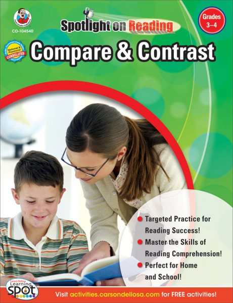 Compare & Contrast, Grades 3 - 4 (Spotlight on Reading) cover