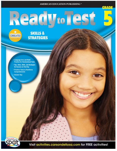 Ready to Test, Grade 5: Skills & Strategies cover
