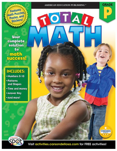 Total Math, Grade PK cover