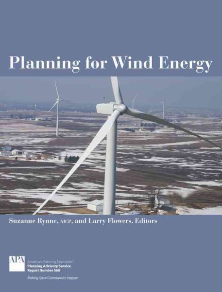 Planning for Wind Energy (Planning Advisory Service Report) cover