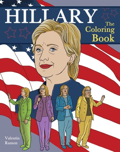 Hillary: The Coloring Book cover