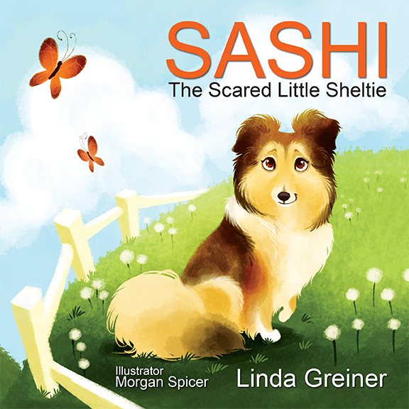 Sashi, the Scared Little Sheltie cover
