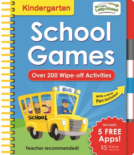 Let's Leap Ahead Kindergarten School Games cover