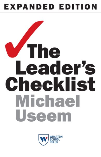 The Leader's Checklist, Expanded Edition: 15 Mission-Critical Principles cover