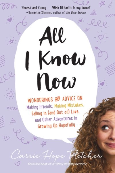 All I Know Now: Wonderings and Advice on Making Friends, Making Mistakes, Falling in (and out of) Love, and Other Adventures in Growing Up Hopefully cover
