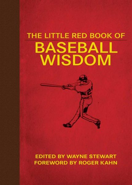 The Little Red Book of Baseball Wisdom (Little Red Books) cover