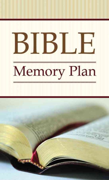 Bible Memory Plan: 52 Verses You Should --and CAN--Know (VALUE BOOKS) cover