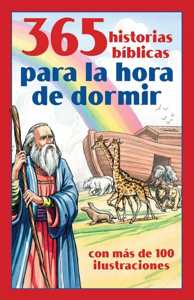 365 historias bíblicas para la hora de dormir: con más de 100 ilustraciones (Spanish Edition) cover