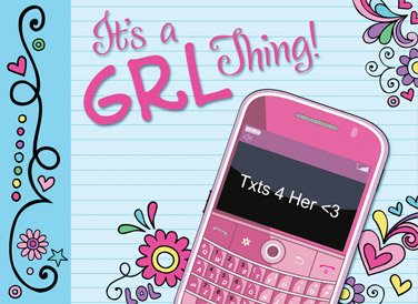 It's a Grl Thing: Txts 4 Her <3 (Life's Little Book of Wisdom) cover
