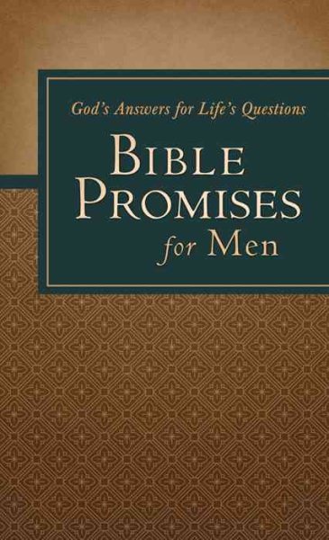 Bible Promises for Men: God's Answers for Life's Questions (Inspirational Book Bargains) cover