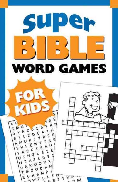 Super Bible Word Games for Kids (Inspirational Book Bargains) cover