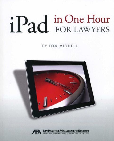 iPad in One Hour for Lawyers cover