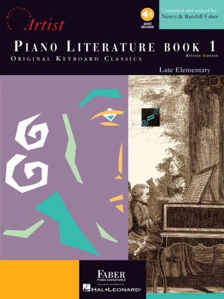 Piano Literature - Book 1: Developing Artist Original Keyboard Classics cover