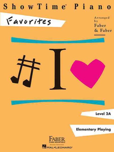ShowTime Piano Favorites: Level 2A cover