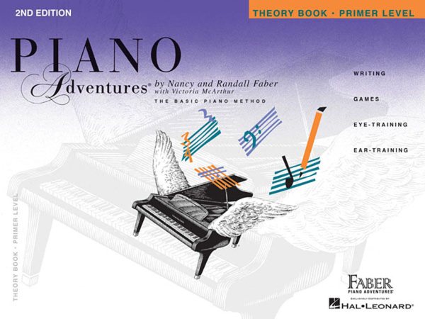 Primer Level - Theory Book: Piano Adventures cover