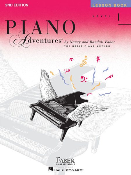 Level 1 - Lesson Book: Piano Adventures cover