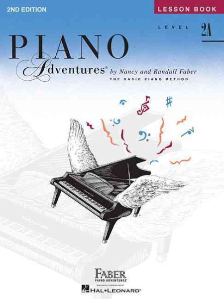 Level 2A - Lesson Book: Piano Adventures cover