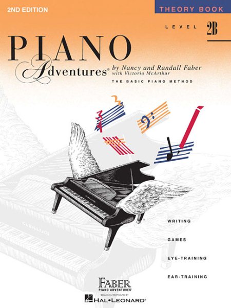 Level 2B - Theory Book: Piano Adventures cover