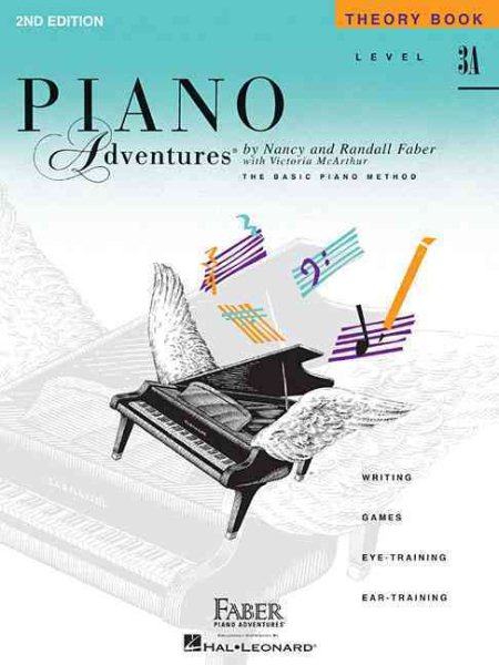 Level 3A - Theory Book: Piano Adventures cover