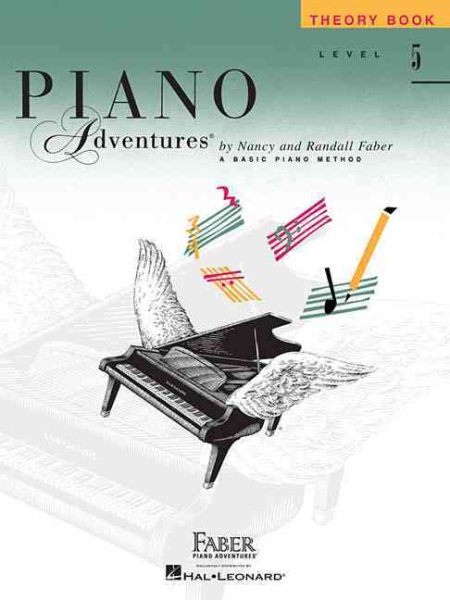 Level 5 - Theory Book: Piano Adventures cover