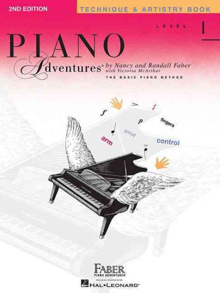 Level 1 - Technique & Artistry Book: Piano Adventures cover