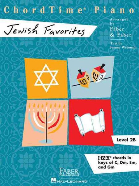 ChordTime  Jewish Favorites: Level 2B (Chordtime Piano) cover