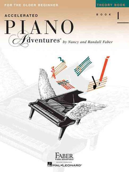 Accelerated Piano Adventures for the Older Beginner: Theory Book 1 cover