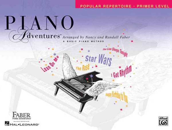 Primer Level - Popular Repertoire Book: Piano Adventures cover
