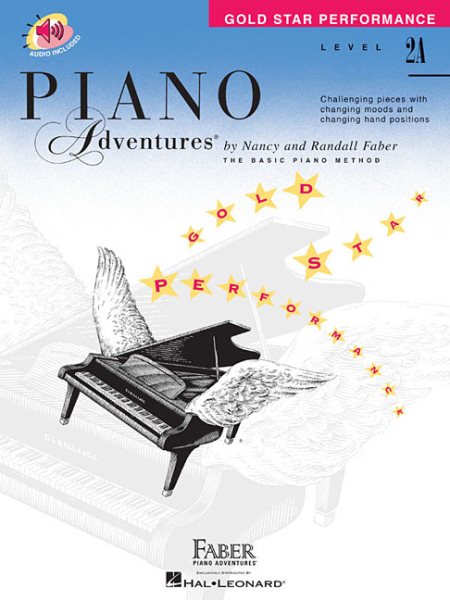 Level 2A - Gold Star Performance with Online Audio: Piano Adventures cover