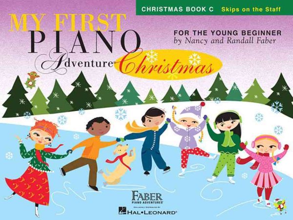 My First Piano Adventure Christmas - Book C: Skips on the Staff (My First Piano Adventures) cover