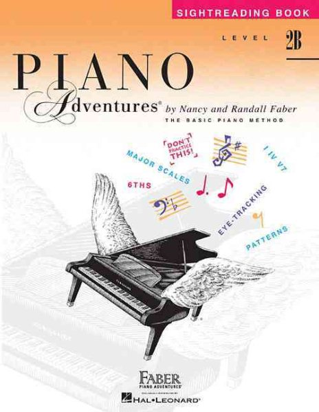 Piano Adventures - Sightreading Book - Level 2B cover