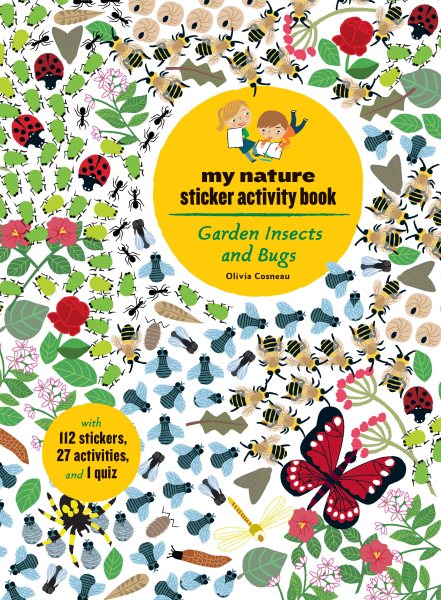 Garden Insects and Bugs: My Nature Sticker Activity Book cover