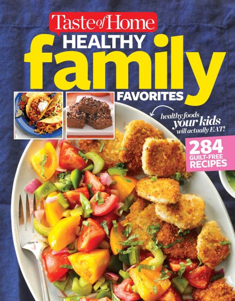 Taste of Home Healthy Family Favorites Cookbook cover