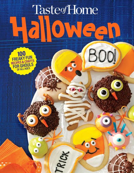 Taste of Home Halloween Mini Binder: 100+ Freaky Fun Recipes & Crafts for Ghouls of All Ages (TOH Mini Binder) cover