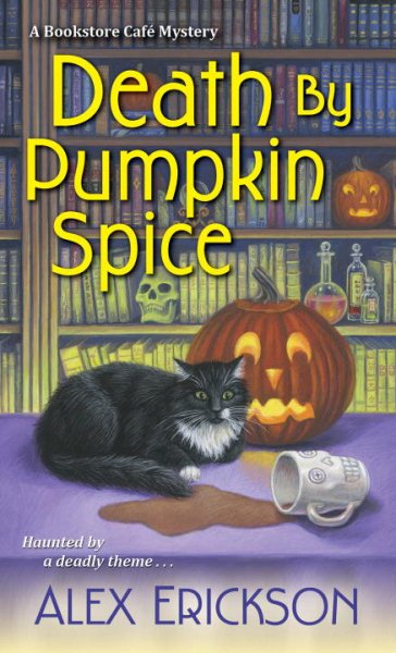 Death by Pumpkin Spice (A Bookstore Cafe Mystery) cover