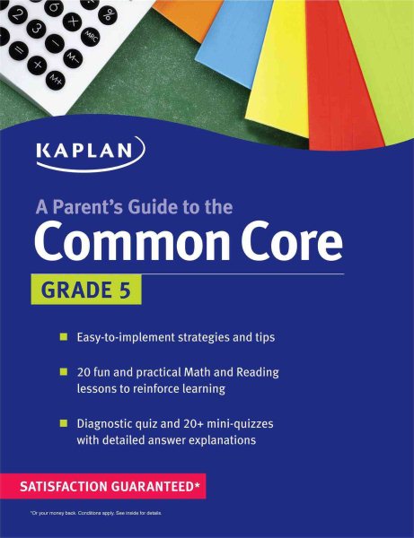 Parent's Guide to the Common Core: 5th Grade cover