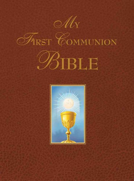 My First Communion Bible (Burgundy) cover