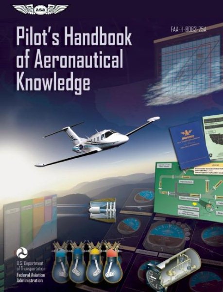 Pilot's Handbook of Aeronautical Knowledge: FAA-H-8083-25A (FAA Handbooks series) cover