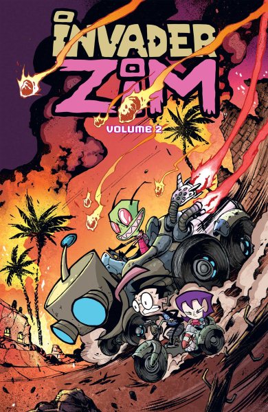 Invader ZIM Vol. 2 (2) cover