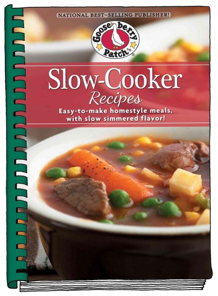 Slow-Cooker Recipes Cookbook: Easy-to-make homestyle meals with slow-simmered flavor! (Everyday Cookbook Collection) cover