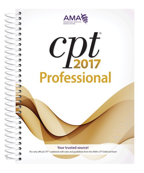 CPT 2017 Professional Edition (CPT/Current Procedural Terminology (Professional Edition)) cover