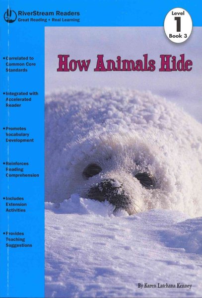 How Animals Hide (Riverstream Readers, Level 1)