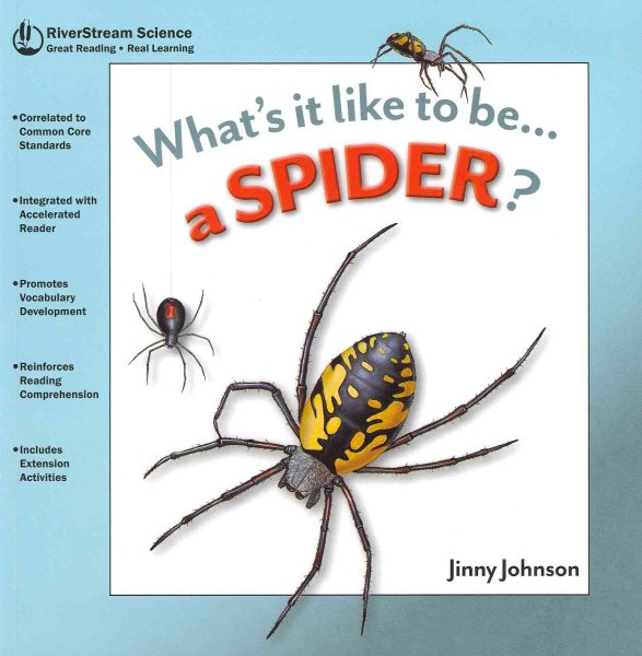 What's It Like to Be...a Spider? (Riverstream Science Reading, Level 1) cover