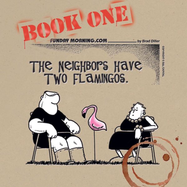 The Neighbors Have Two Flamingos (Funday Morning) cover