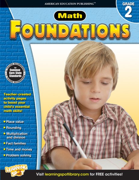 Math Foundations, Grade 2 cover